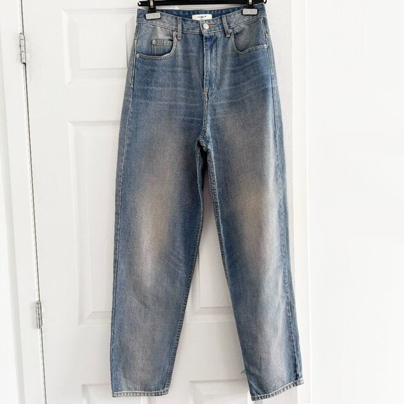 Isabel Marant Etoile "Corsyj" Jean in Blue, size 36. Fits 26 - 26/27 in jeans - Picture 3 of 9
